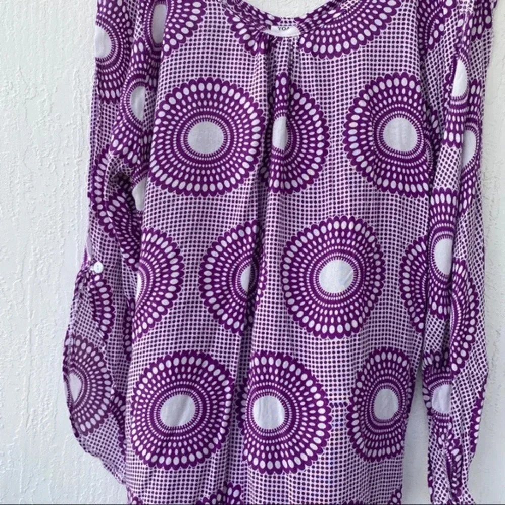 Dress open sleeve M purple Yoha - Picture 2 of 6
